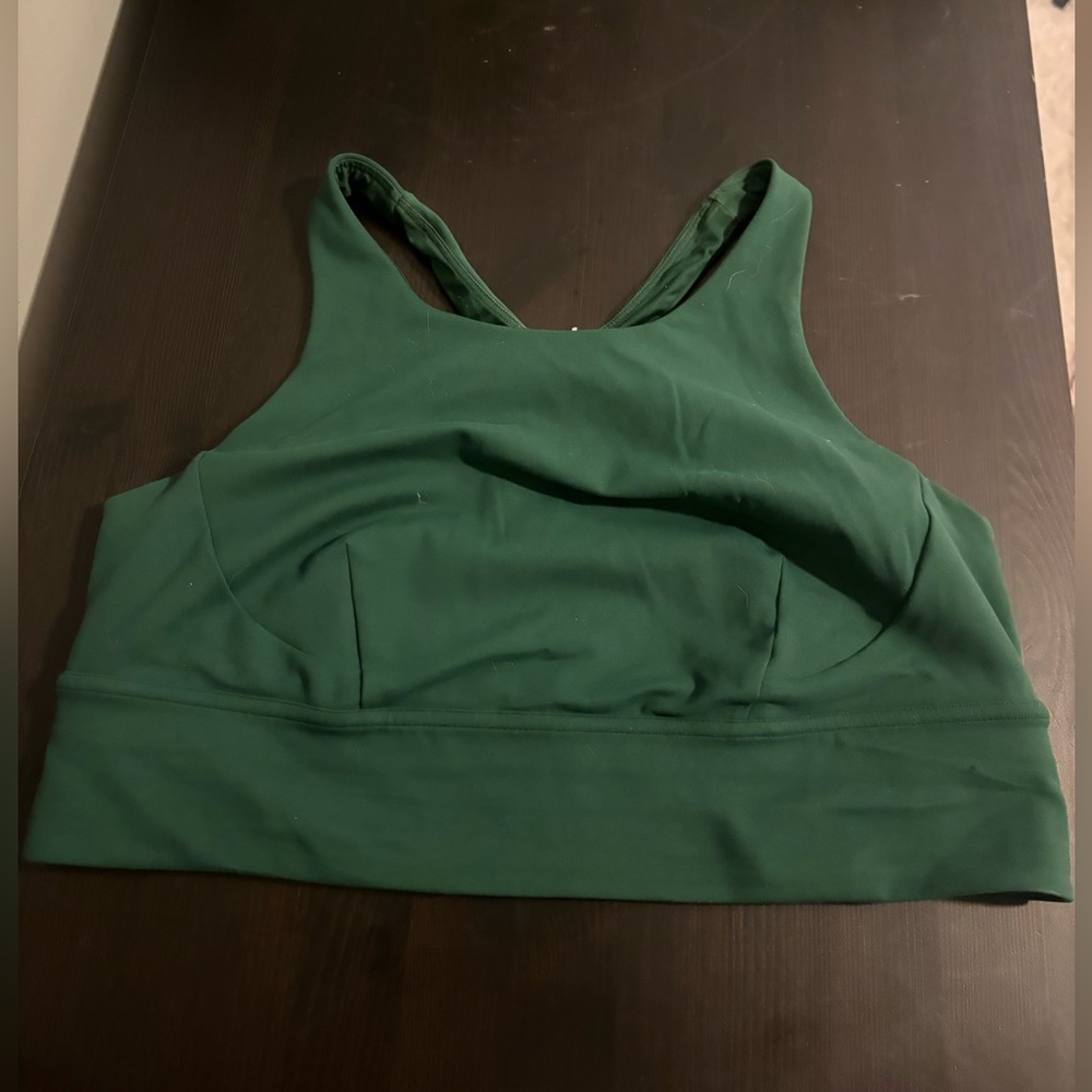 Lululemon Green long line bra